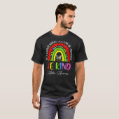Wees extra bewust van het bewustzijn van handige r t-shirt (Voorkant volledig)