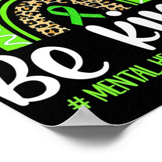 Wees extra bewust voor de geestelijke gezondheid L Poster (Hoek)