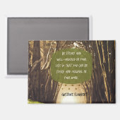 Wees fel en origineel magneet (Voorkant / Achterkant)