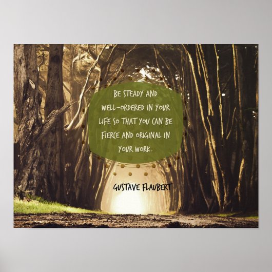 Wees fel en origineel poster (Voorkant)