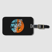 Wees fel, wees sterk vrouwen gymnastiek bagagelabel (Voorkant (horizontaal))