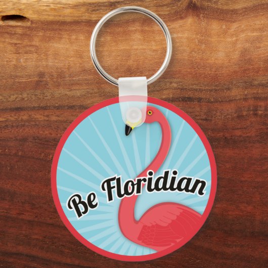 Wees Floridian Sleutelhanger - blauw (Voorkant)