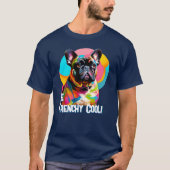 Wees frenchy cool t-shirt (Voorkant)