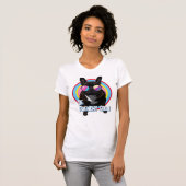 Wees frenchy cool t-shirt (Voorkant volledig)