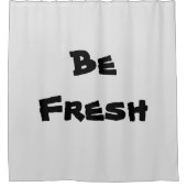 Wees Fris Douchegordijn (Voorkant)