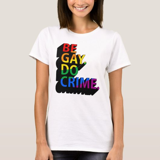 WEES GAY DOE MISDAAD T-SHIRT (Voorkant)