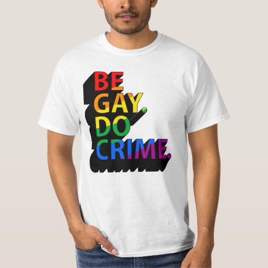 WEES GAY DOE MISDAAD T-SHIRT (Voorkant)