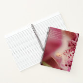Wees Geduldig Hart - Orchidee Notitieboek (Binnen)