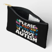 Wees Geduldig, Ik Heb Autisme Bewustzijn Etui (Open)