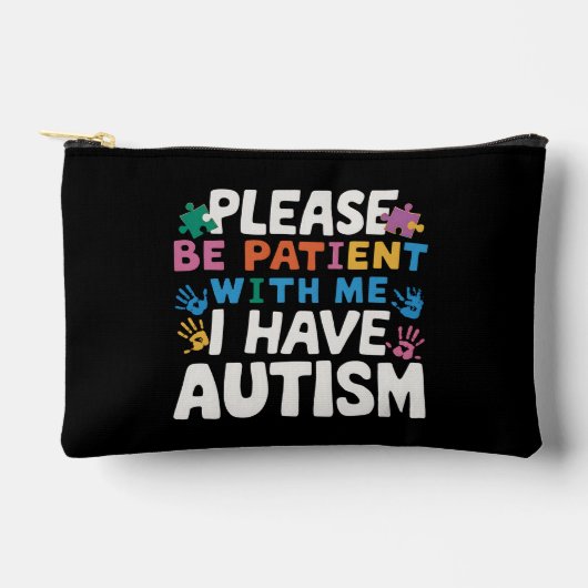 Wees Geduldig, Ik Heb Autisme Bewustzijn Etui (Voorkant)