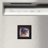 Wees geduldig ik heb autisme kat grappig magneet (Insitu (Vaatwasser))