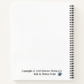 Wees geduldig met hart - orchideeën notitieboek (Achterkant)