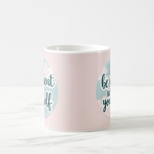 Wees geduldig met jezelf Mok (Center)