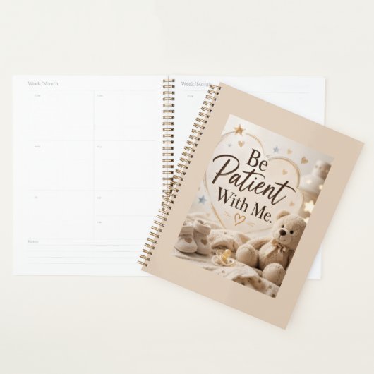 Wees Geduldig Met Mij Planner (Display)