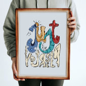 Wees gedurfd, wees jezelf: wees jezelf - zelfliefd poster