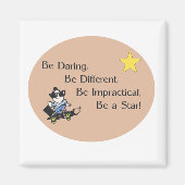 Wees gedurfde magneet (Voorkant)