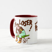 Wees geen arme Loser Mok (Voorkant links)