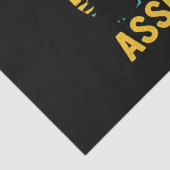 Wees geen Assquatch Tissuepapier (Detail)