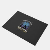 Wees geen basisheks Halloween Ketel Zwarte katten Deurmat (Schuin)