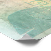 Wees geen belemmering maar een koningin-Poster. Poster (Hoek)