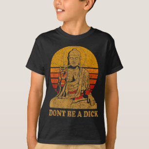 Wees geen - Boeddha - Vintage Vervuild T-shirt