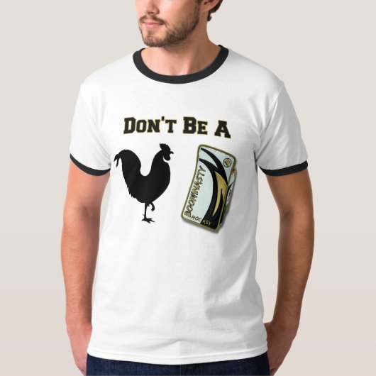 Wees geen BOOM! T-shirt (Voorkant)