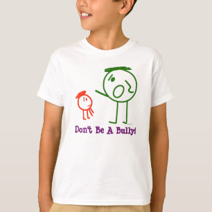 Wees geen Bully! T-shirt van het kind