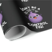 Wees geen controle over schimmelvis. cadeaupapier (Rol Hoek)