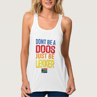 Wees geen Doos maar Lekker. Tanktop
