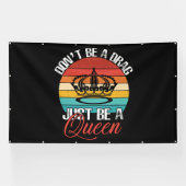 Wees geen drag banner (Horizontaal)