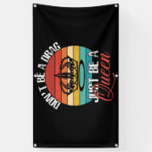 Wees geen drag banner (Verticaal)