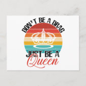 Wees geen drag Briefkaart (Voorkant)