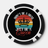 Wees geen drag poker chips (Achterkant)