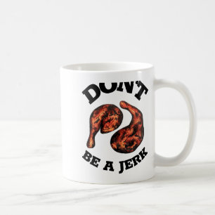 Wees geen eikel Jamaicaanse Jerk Kippenpoten Foodi Koffiemok