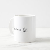 Wees geen eikel koffiemok (Voorkant links)