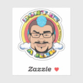 Wees geen eikel sticker (Vel)