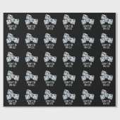 Wees geen ESC Grappig Keyboard Pun Dark BG Cadeaupapier (Vlak)