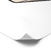 Wees geen ESC grappige toetsenbordwoordspeling Poster (Hoek)