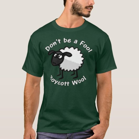 Wees geen 'Fool Dark T-shirt' T-shirt (Voorkant)