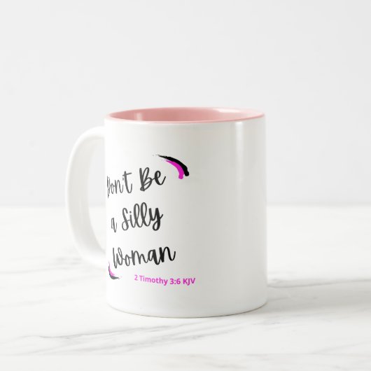 Wees geen Gekke Mok voor vrouwen (Voorkant links)