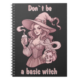 Wees geen gewone heks - Sassy Boba-thee & Schedel Notitieboek