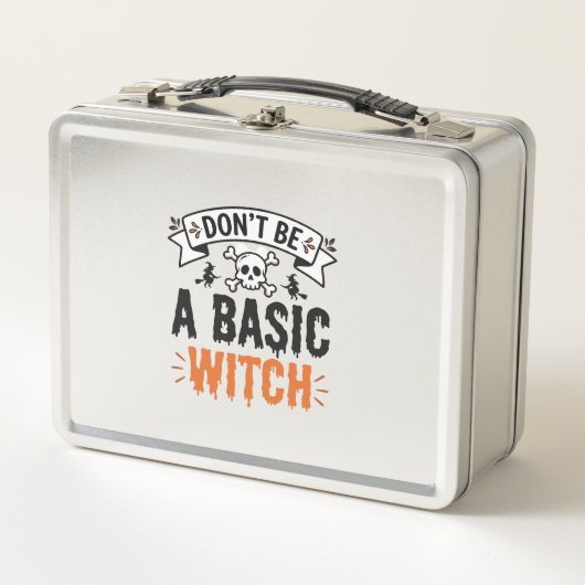 Wees geen gewone heks Vintage Halloween (Voorkant)