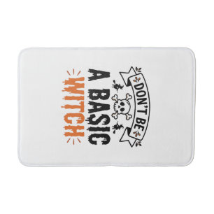 Wees geen gewone heks Vintage Halloween Badmat