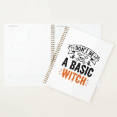 Wees geen gewone Heks Vintage Halloween Planner (Display)