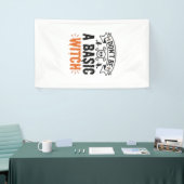 Wees geen gewone Heks Vintage Halloween Spandoek (Beurs)