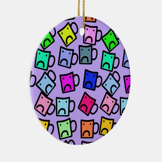 Wees geen mok grappige decoratie (Rechts)