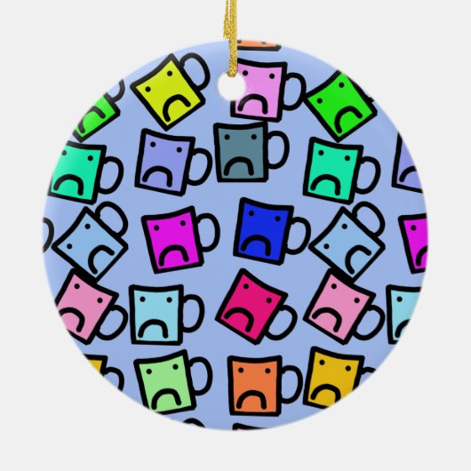 Wees geen mok grappige decoratie (Achterkant)