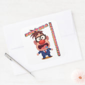 Wees Geen Mondademer Sticker (geen logo) (Envelop)