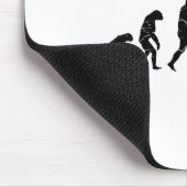 Wees geen Net Picker Badminton Player Shuttle Rac Muismat (Hoek)