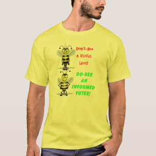 Wees geen nuttige idioot t-shirt